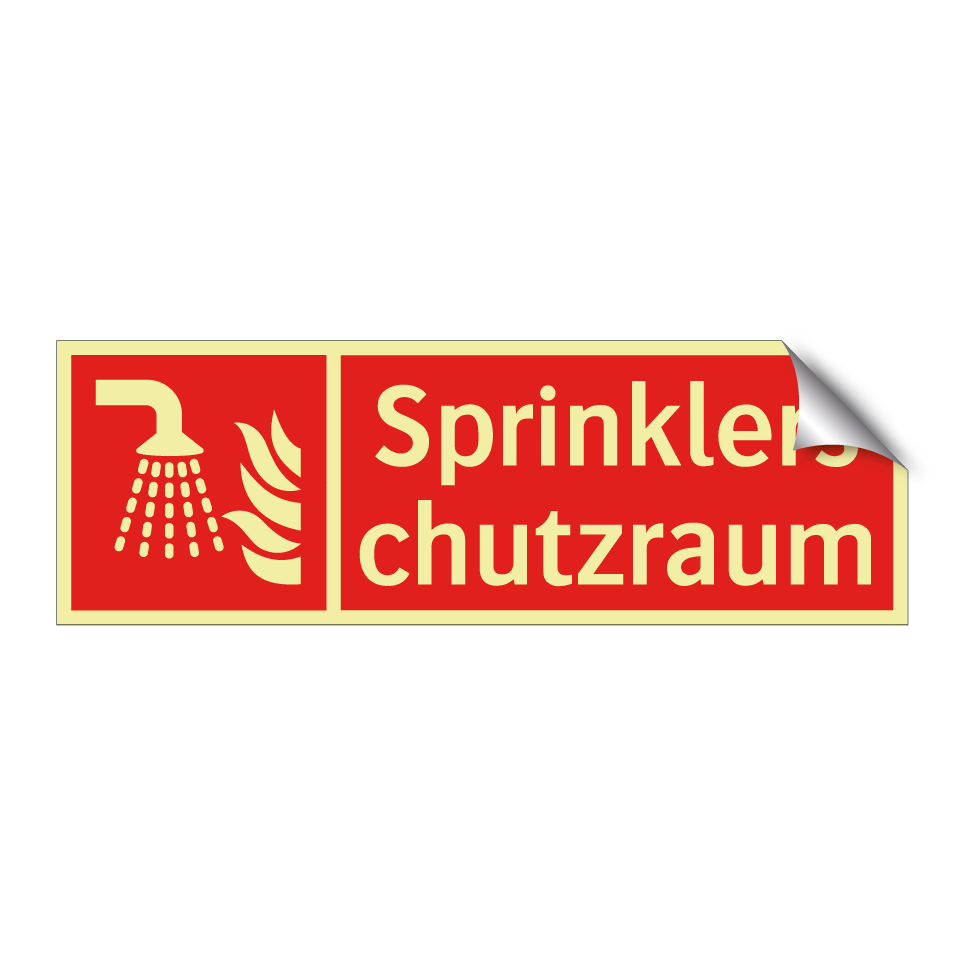 Sprinklerschutzraum