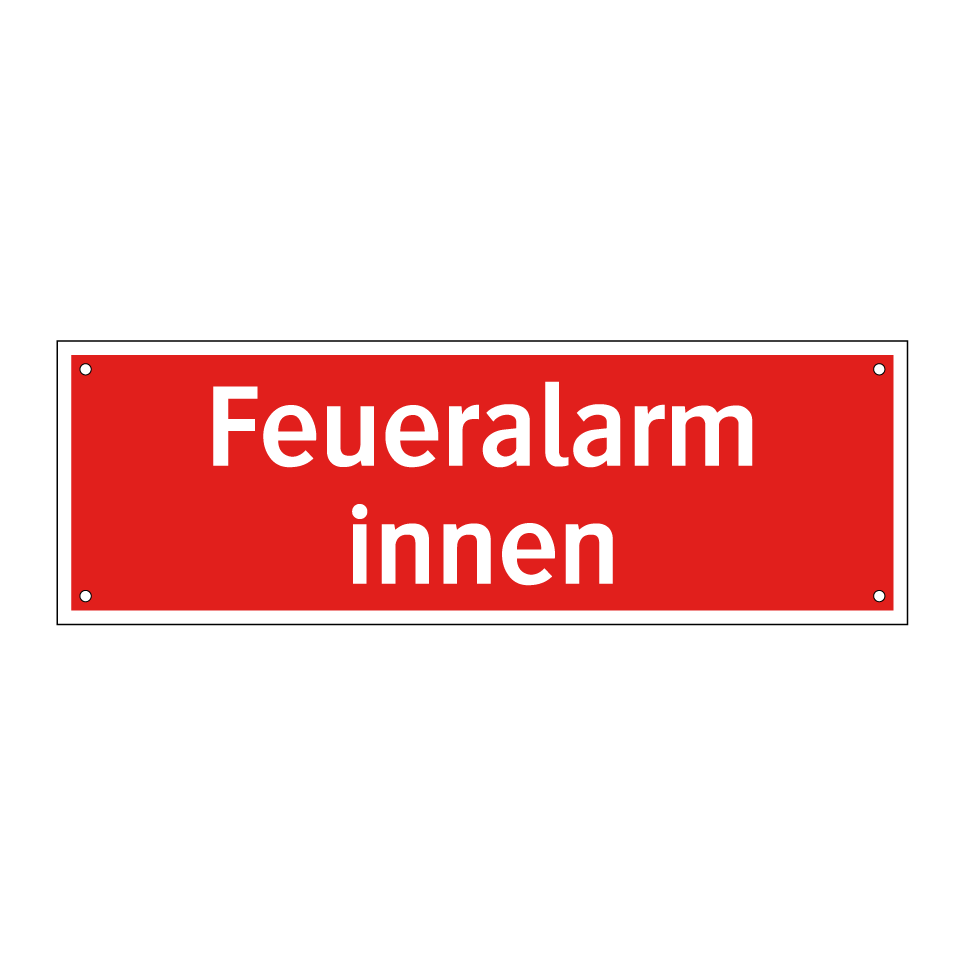 Feueralarm innen