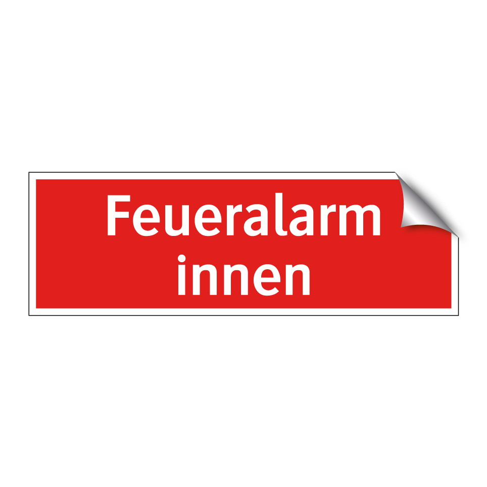 Feueralarm innen