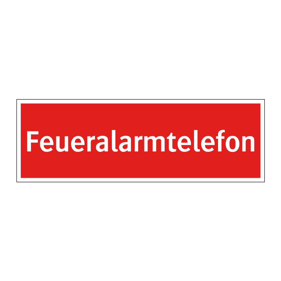 Feueralarmtelefon