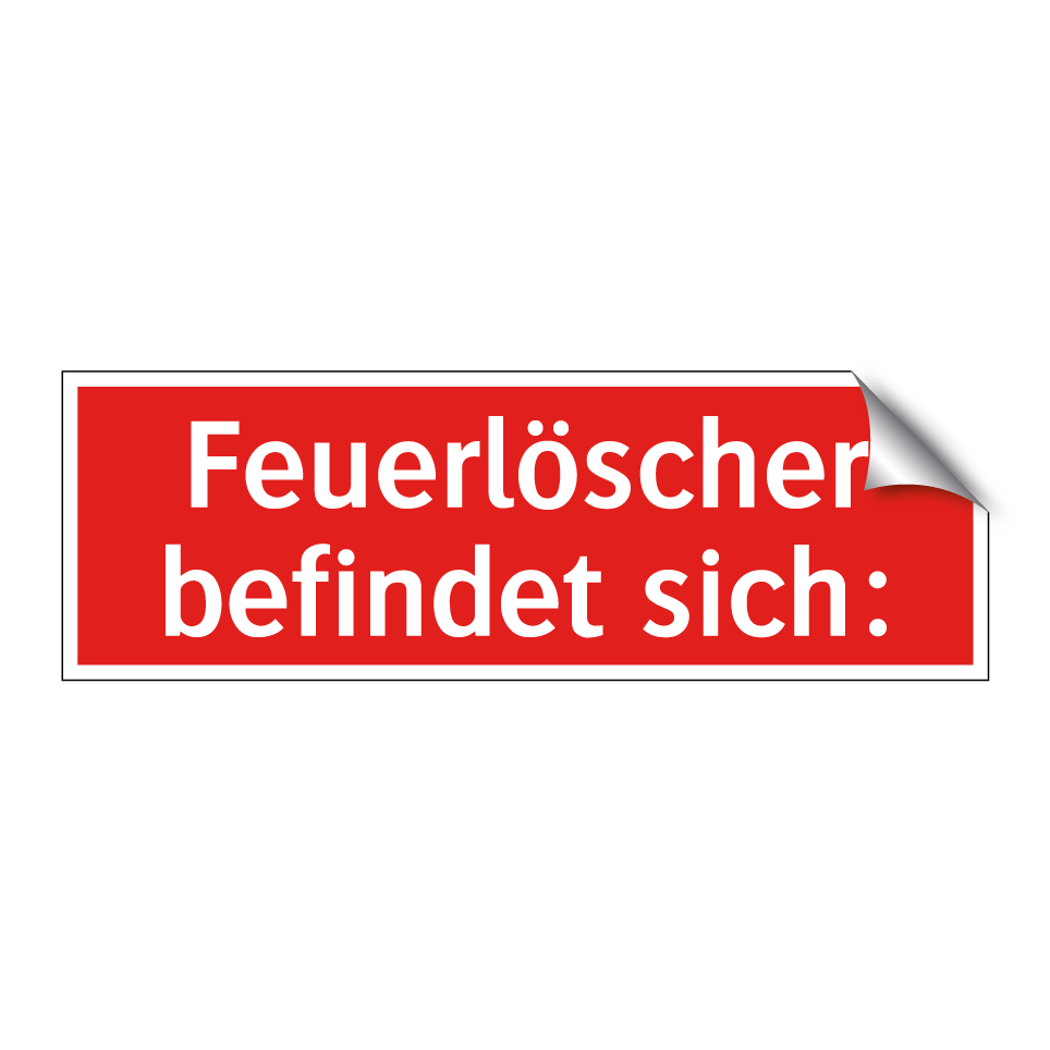 Feuerlöscher befindet sich: