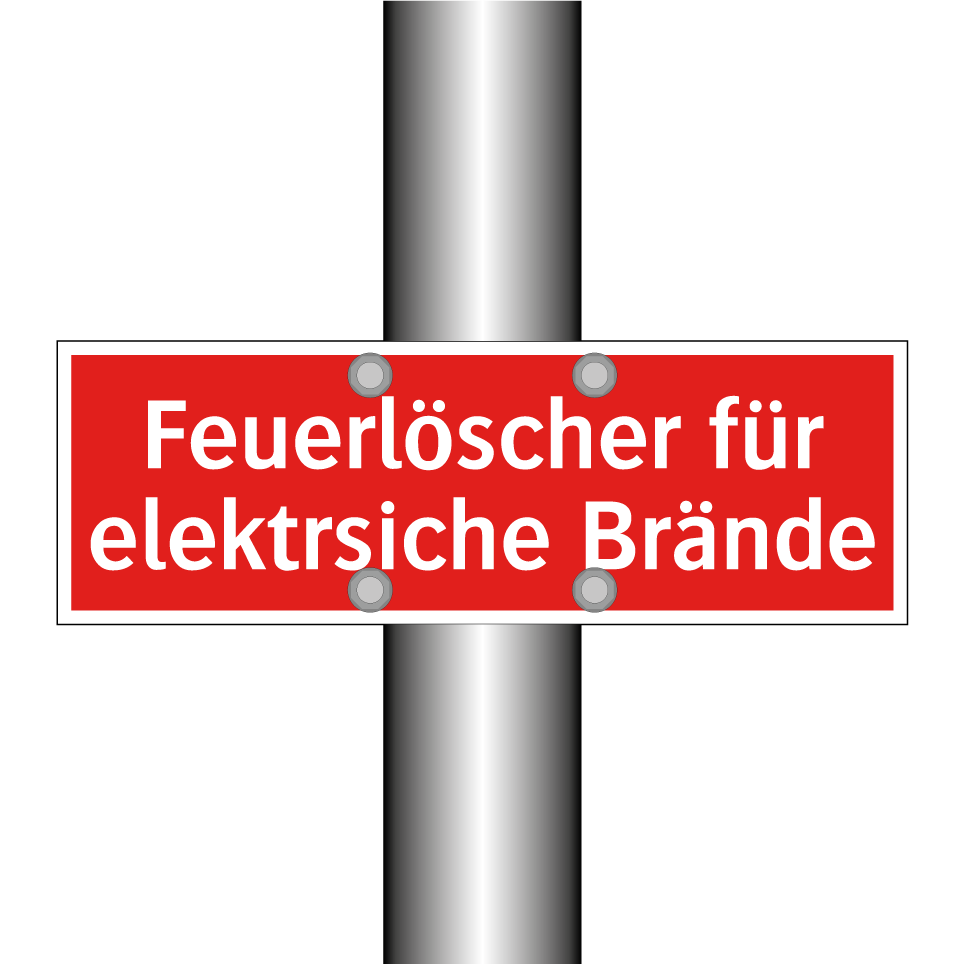 Feuerlöscher für elektrsiche Brände