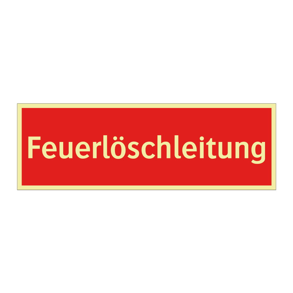 Feuerlöschleitung