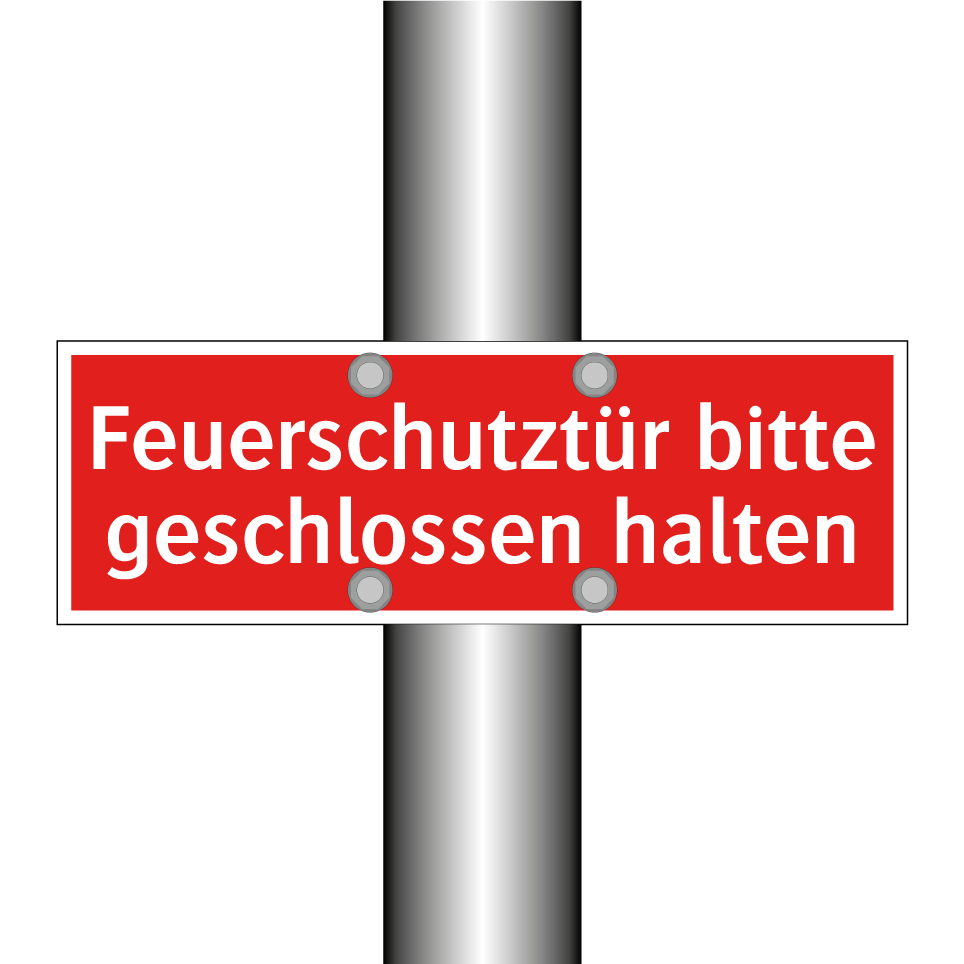 Feuerschutztür bitte geschlossen halten