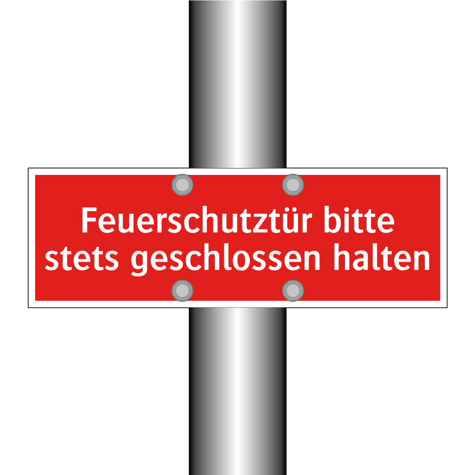 Feuerschutztür bitte stets geschlossen halten