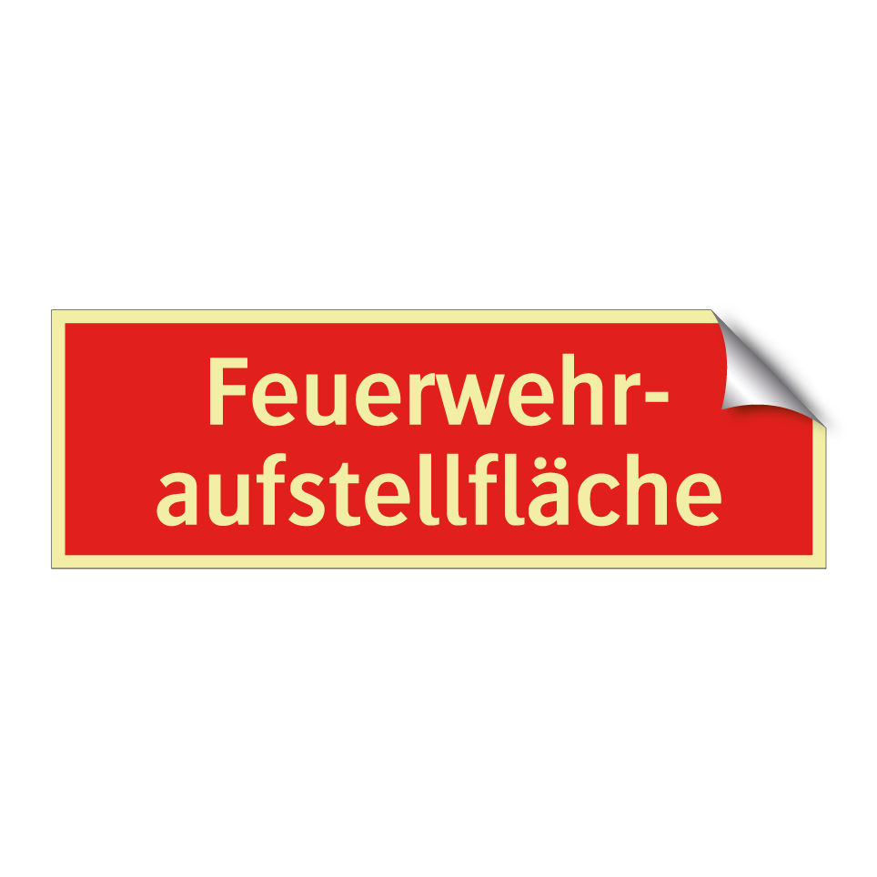 Feuerwehr- aufstellfläche