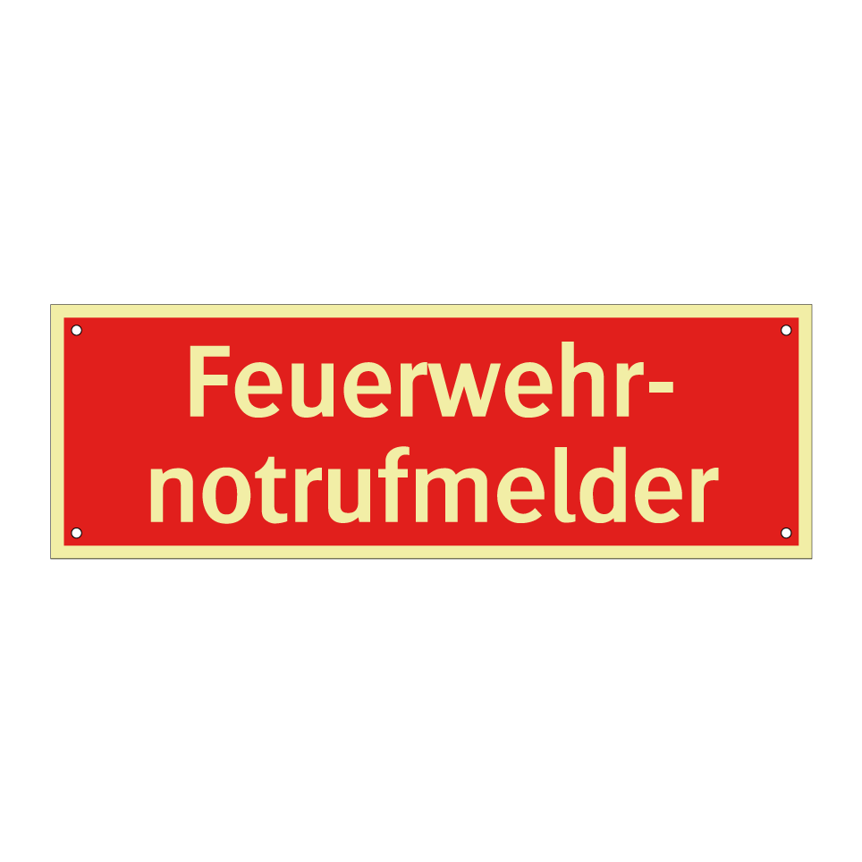 Feuerwehr- notrufmelder