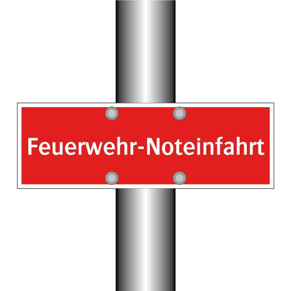 Feuerwehr-Noteinfahrt