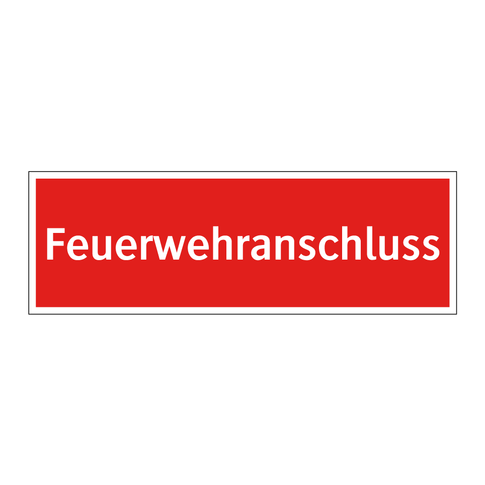 Feuerwehranschluss