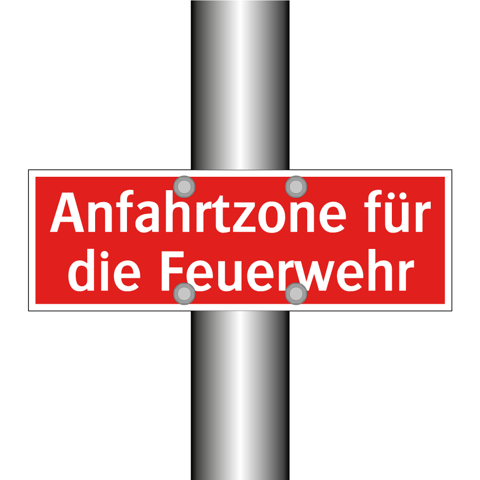 Anfahrtzone für die Feuerwehr
