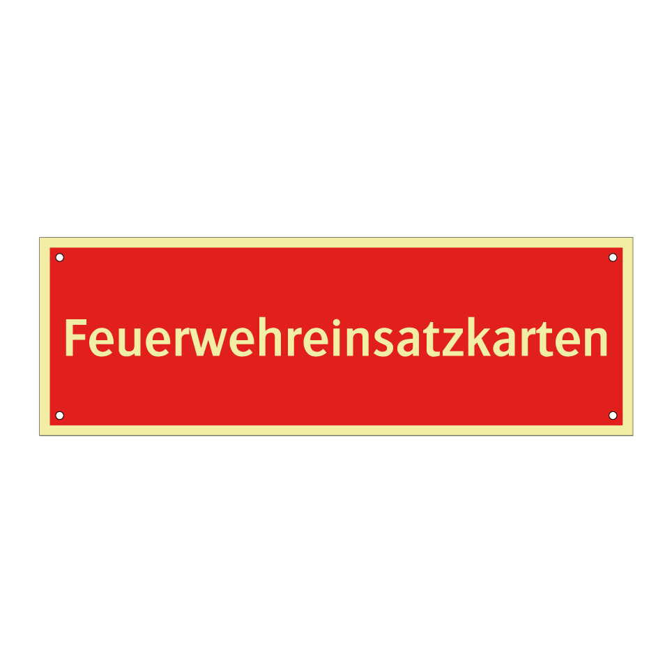 Feuerwehreinsatzkarten