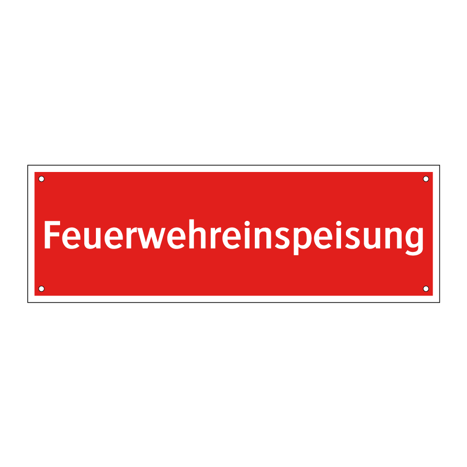 Feuerwehreinspeisung