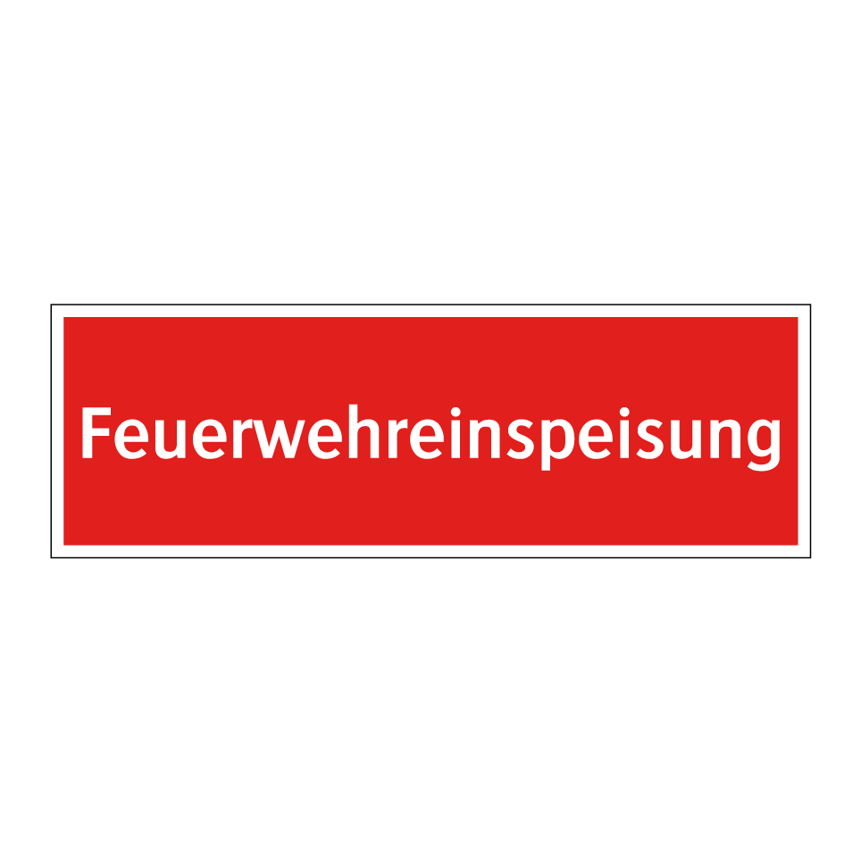 Feuerwehreinspeisung