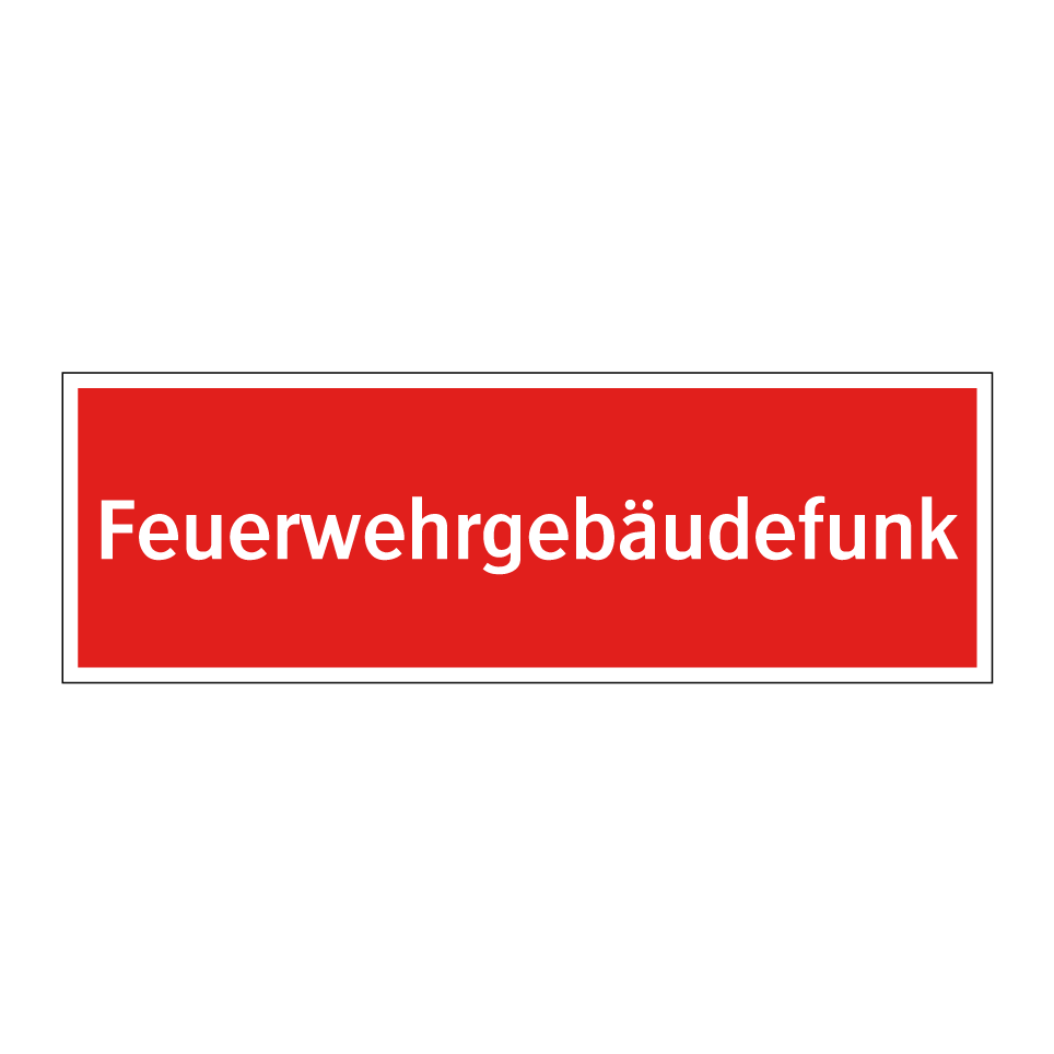 Feuerwehrgebäudefunk