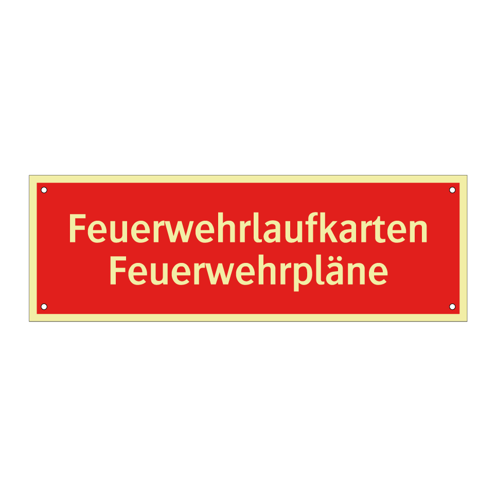 Feuerwehrlaufkarten Feuerwehrpläne