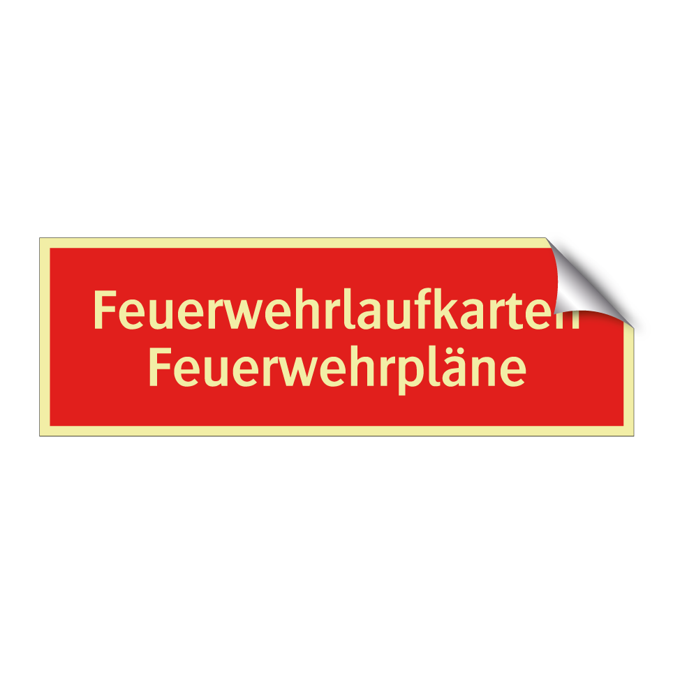 Feuerwehrlaufkarten Feuerwehrpläne