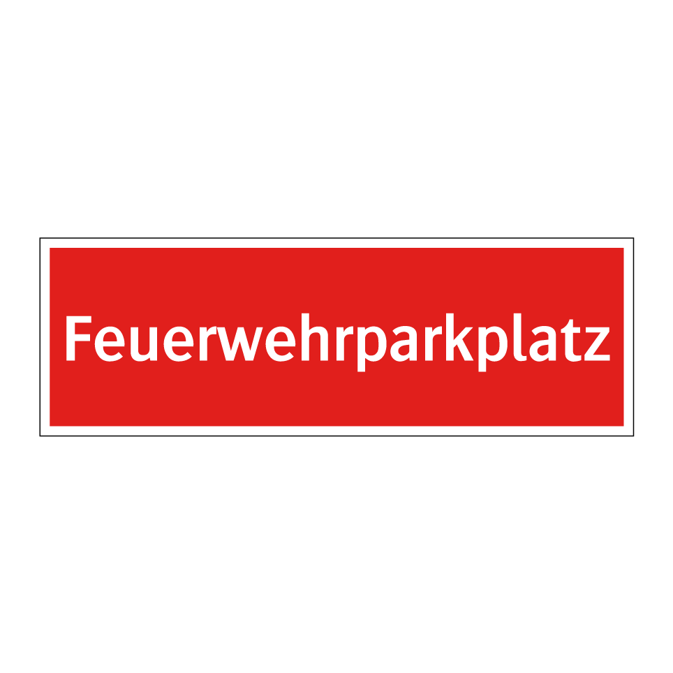 Feuerwehrparkplatz