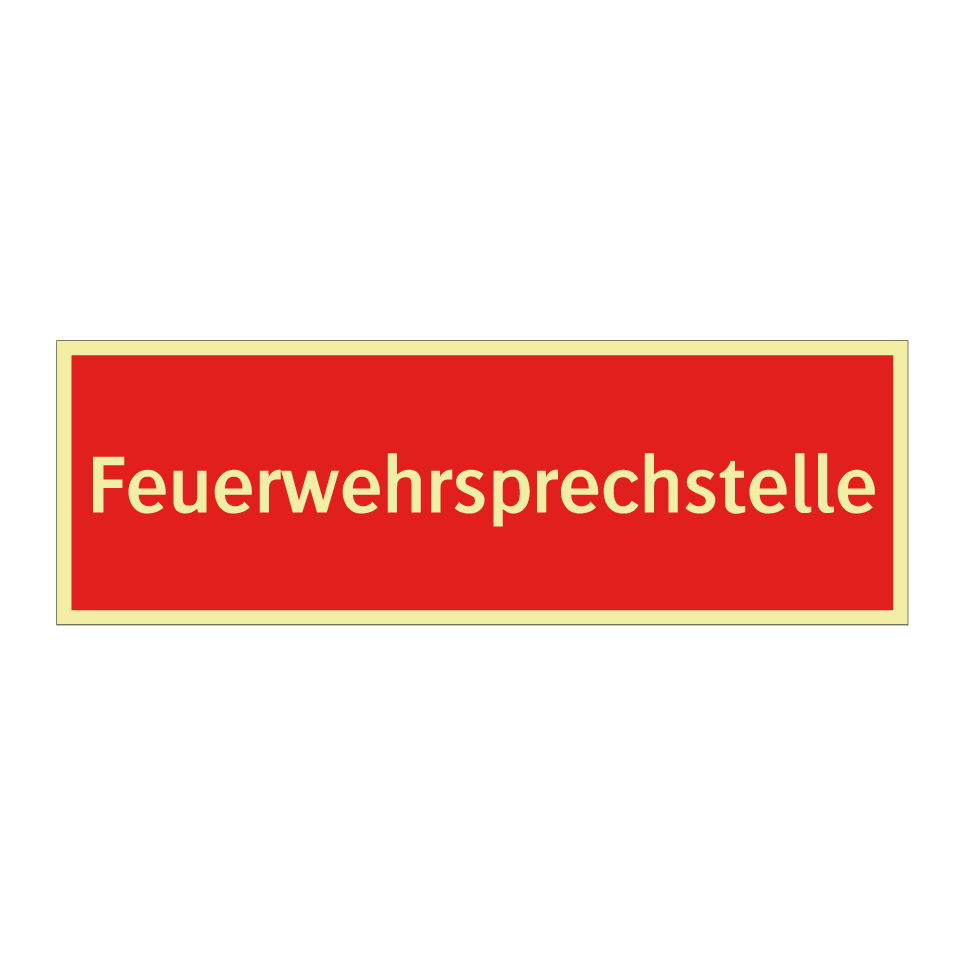 Feuerwehrsprechstelle
