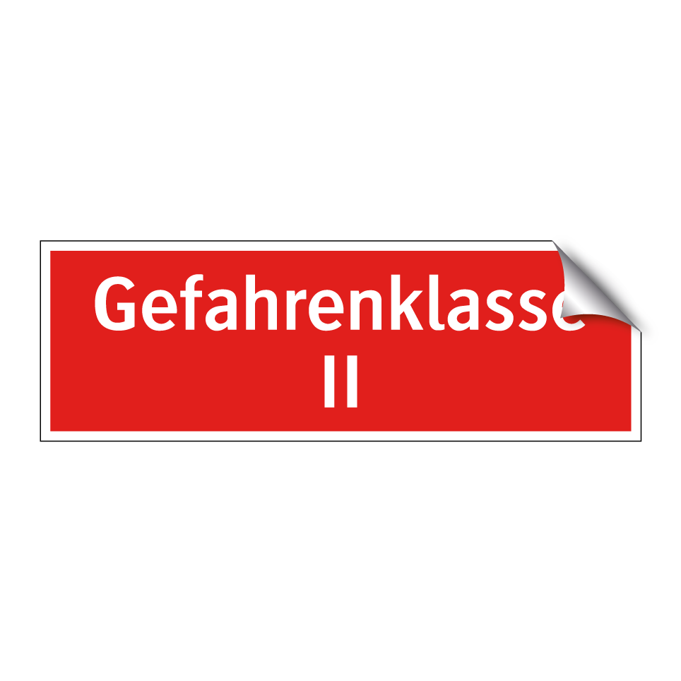 Gefahrenklasse II