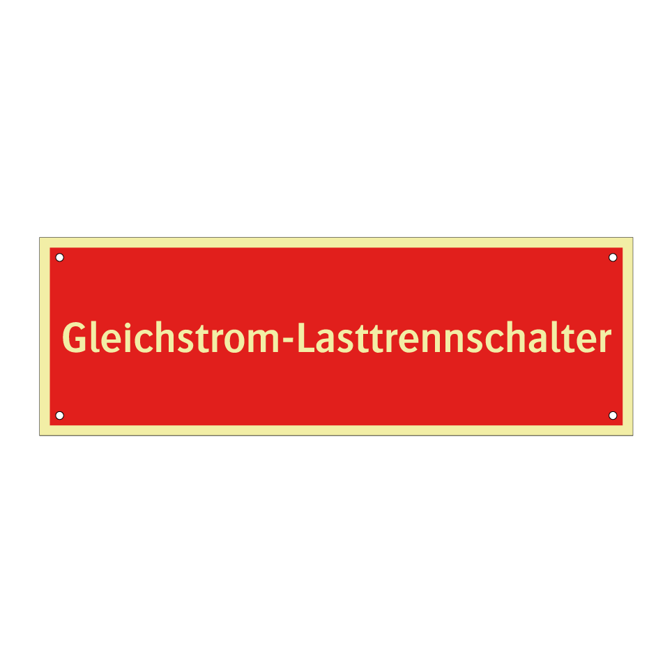 Gleichstrom-Lasttrennschalter