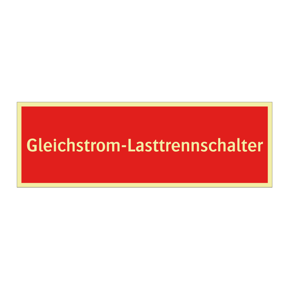 Gleichstrom-Lasttrennschalter