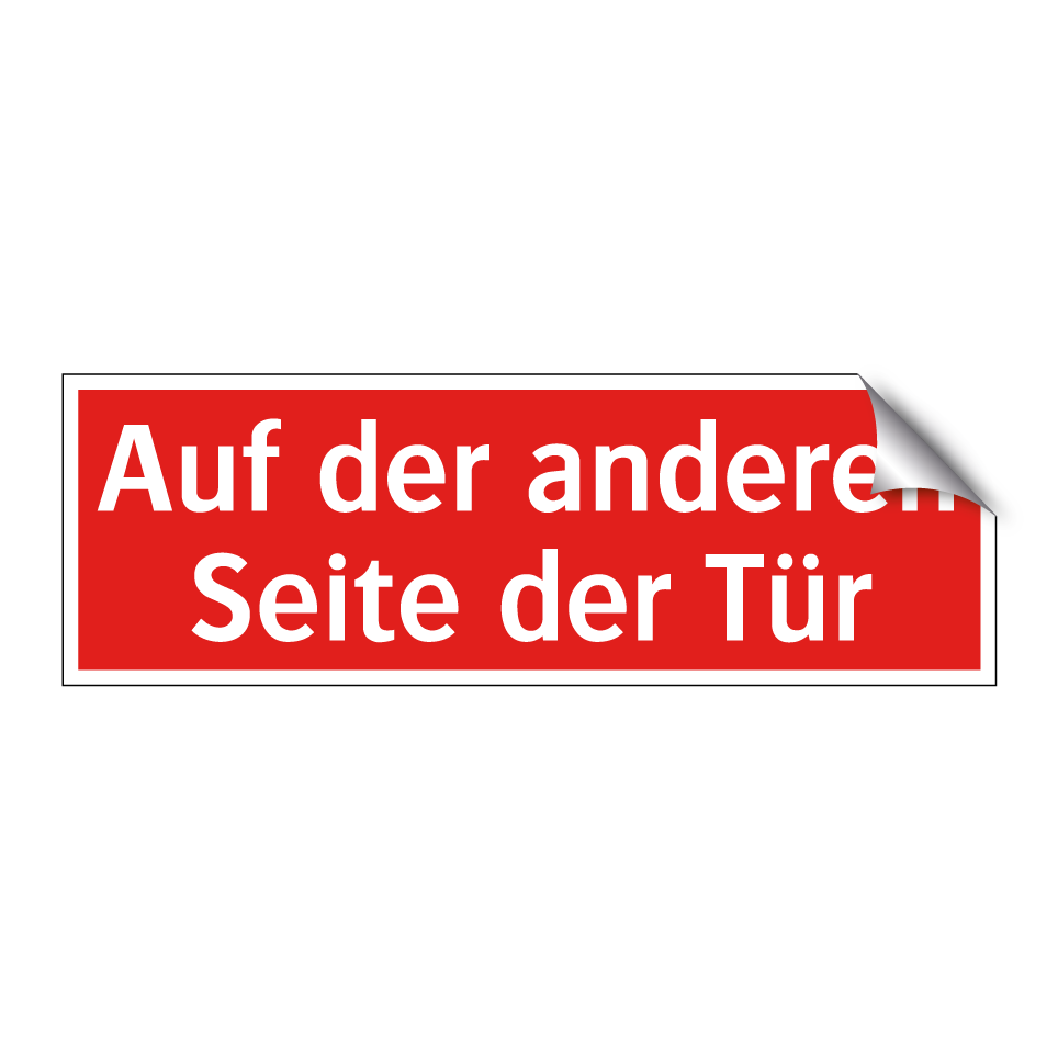 Auf der anderen Seite der Tür