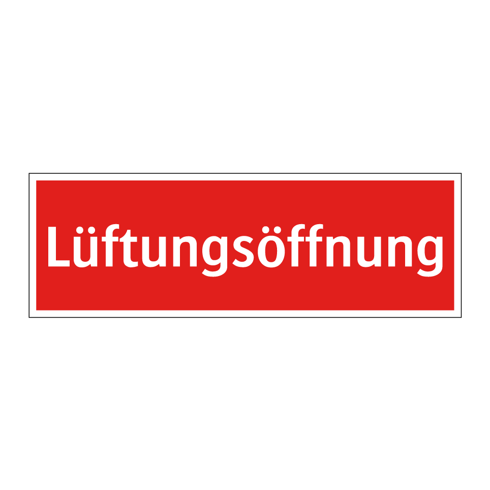 Lüftungsöffnung
