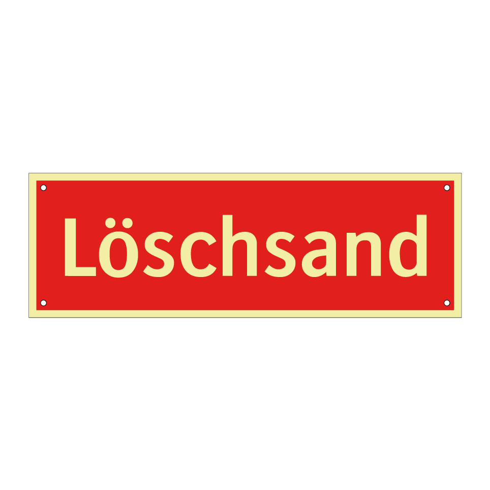Löschsand
