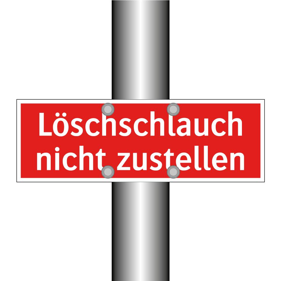 Löschschlauch nicht zustellen