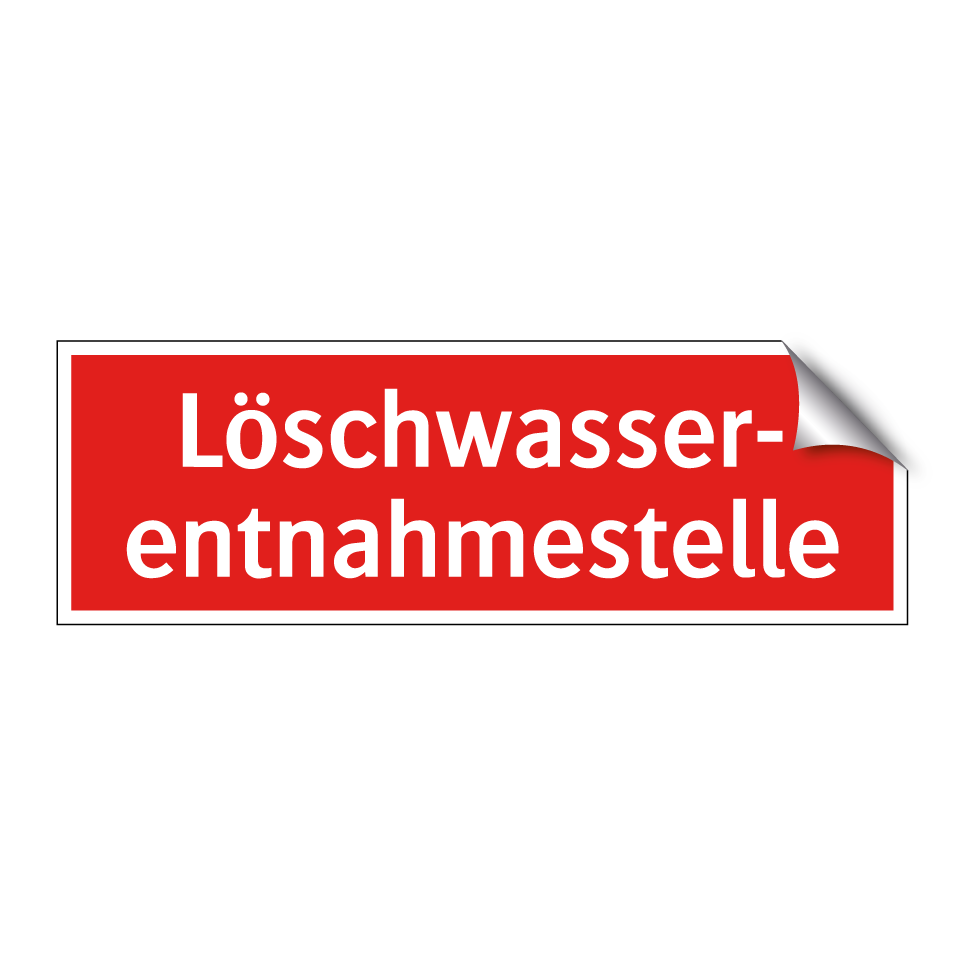 Löschwasser- entnahmestelle