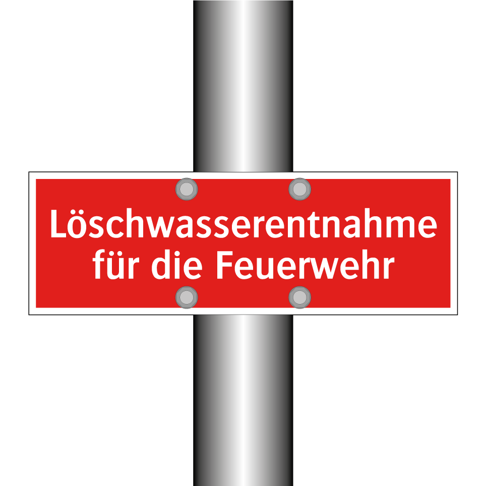 Löschwasserentnahme für die Feuerwehr