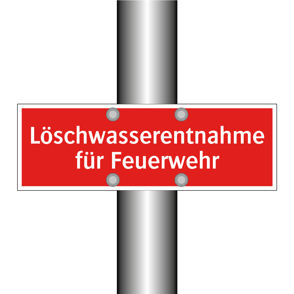 Löschwasserentnahme für Feuerwehr