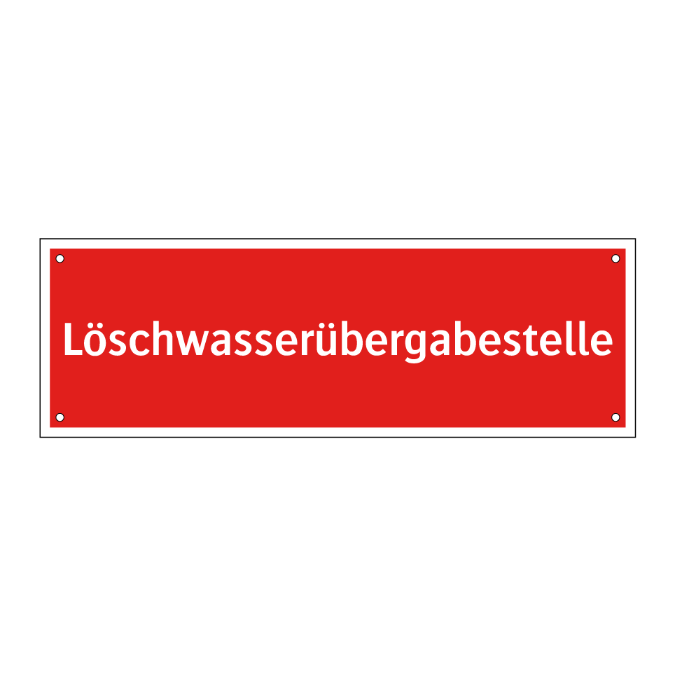 Löschwasserübergabestelle