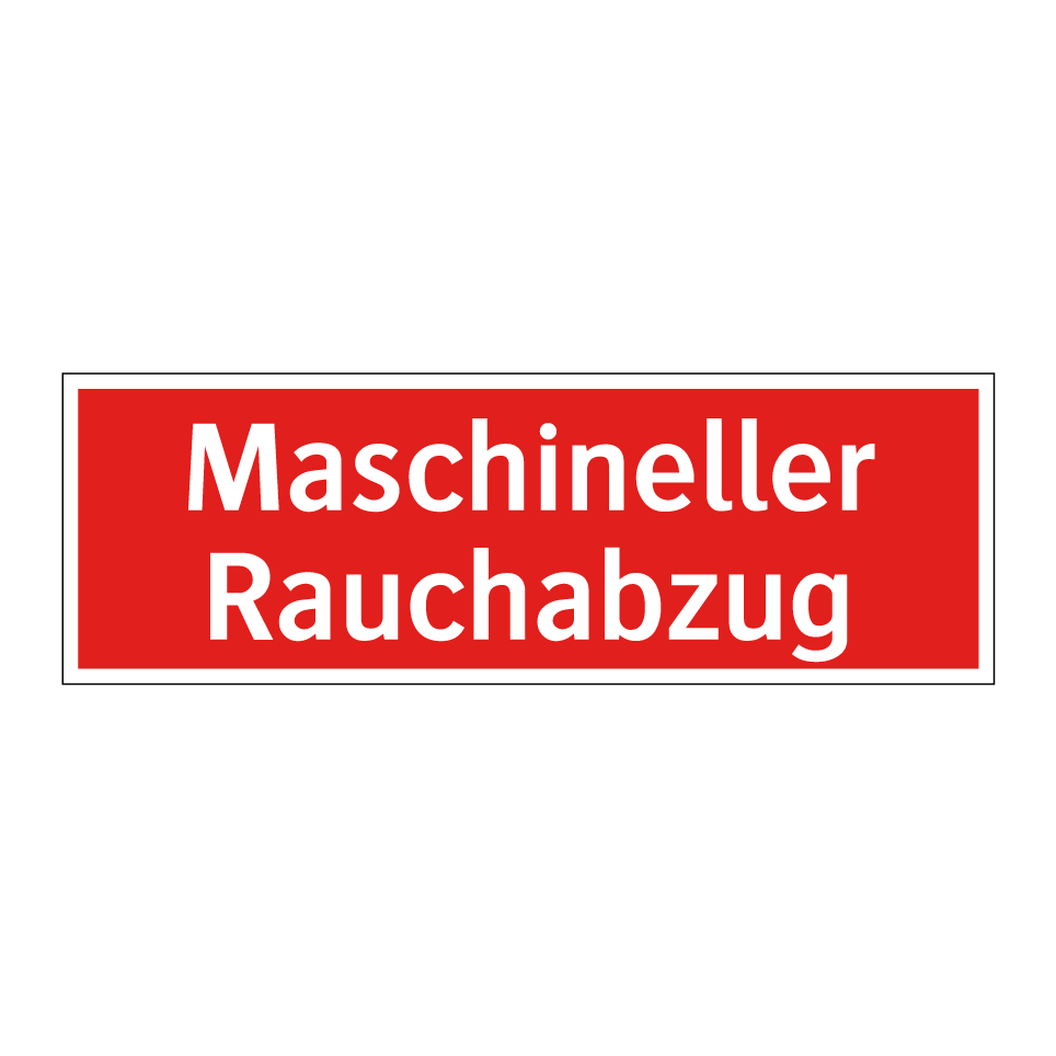 Maschineller Rauchabzug
