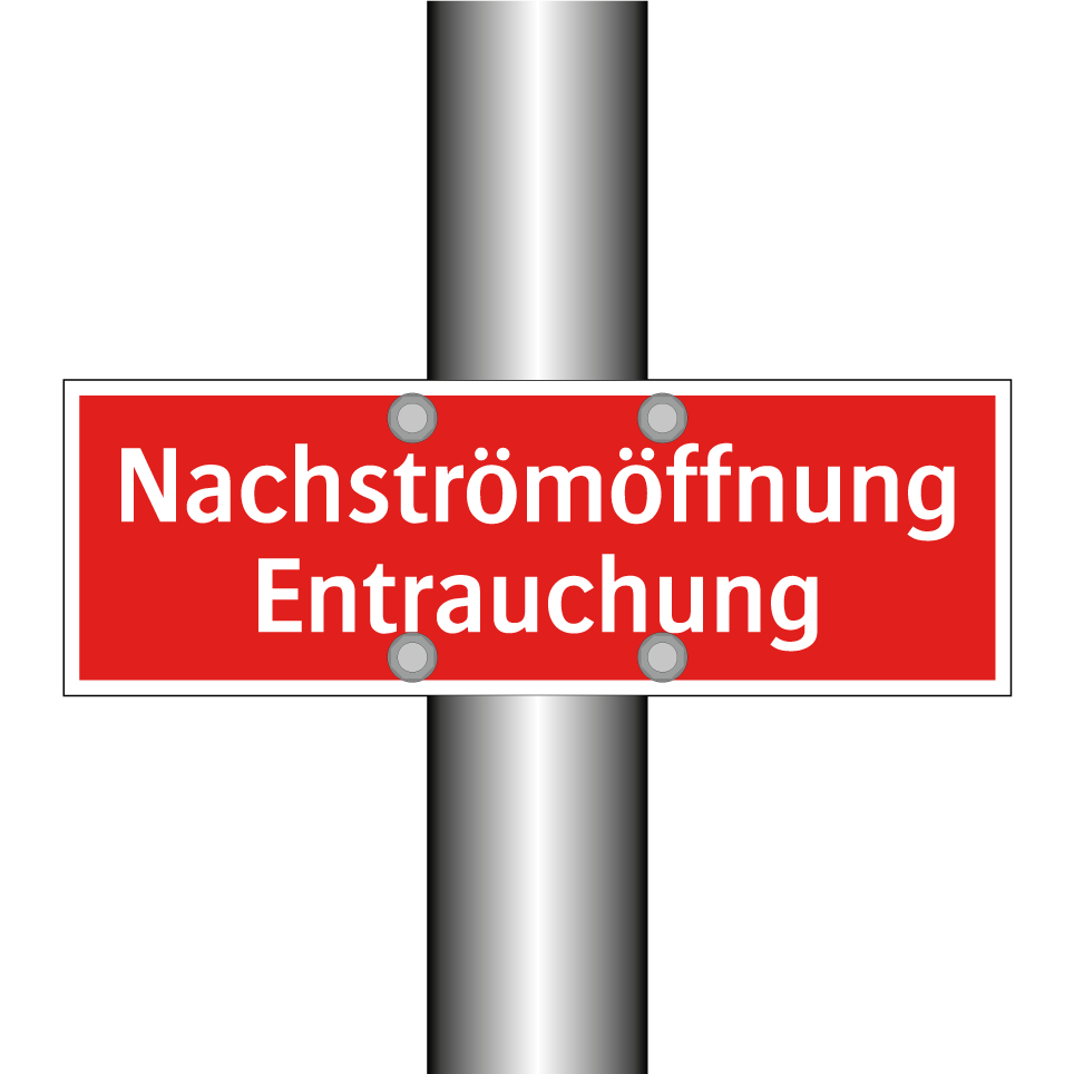 Nachströmöffnung Entrauchung