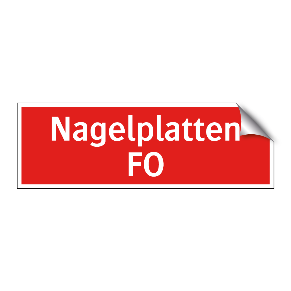 Nagelplatten FO