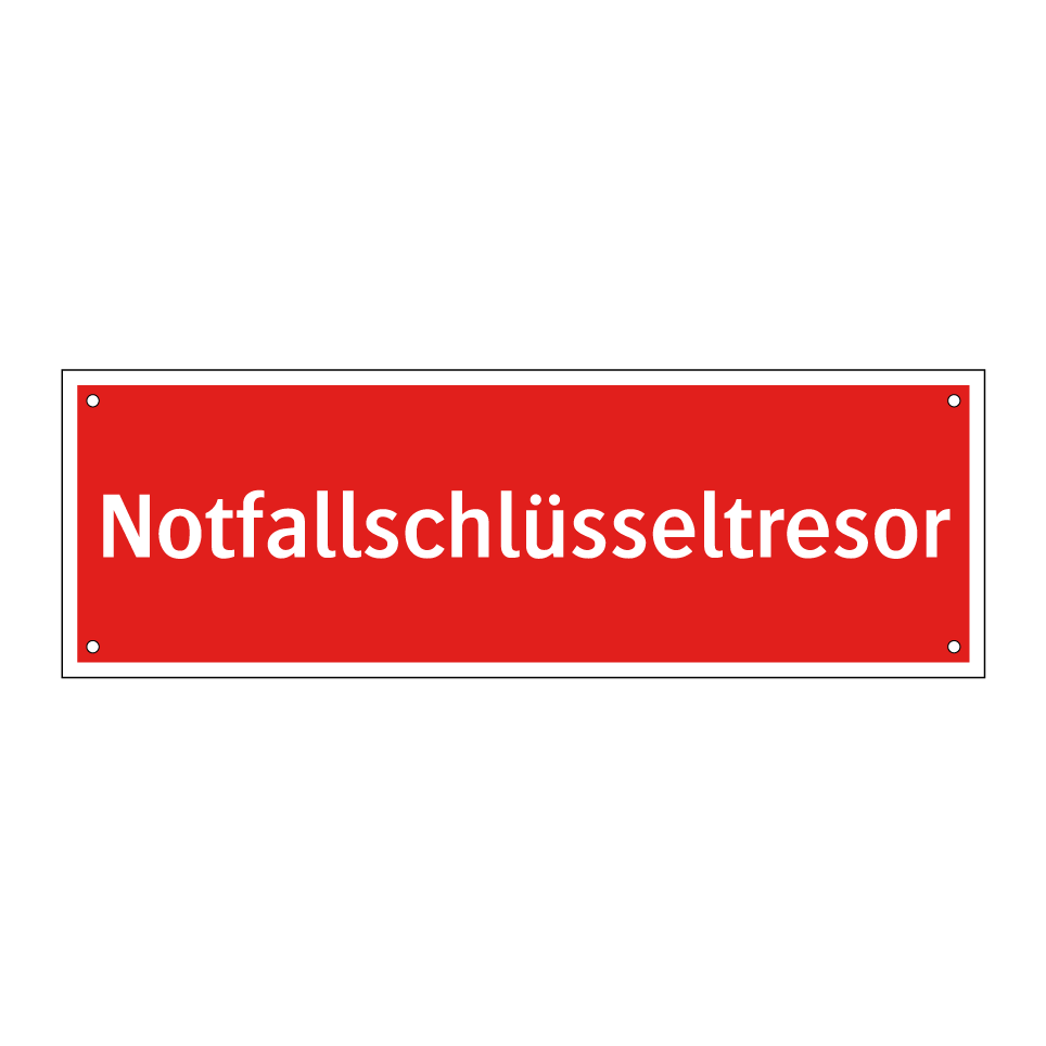 Notfallschlüsseltresor