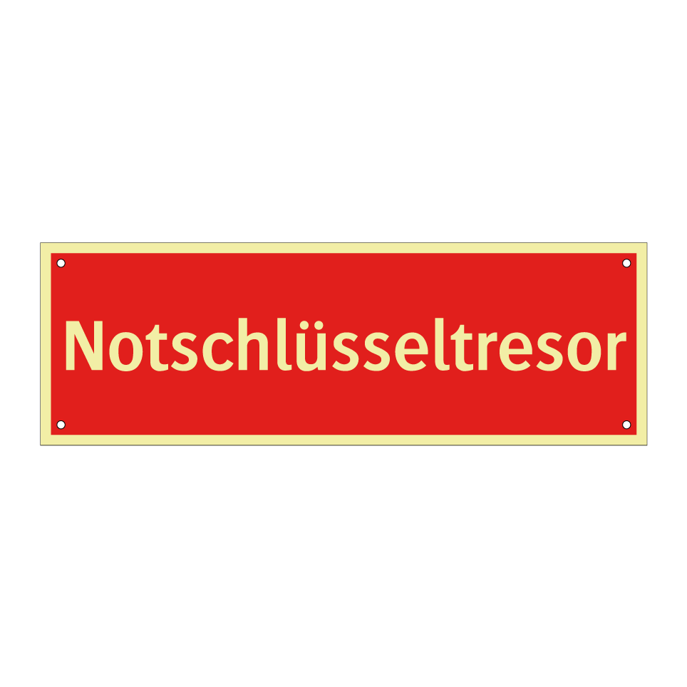 Notschlüsseltresor