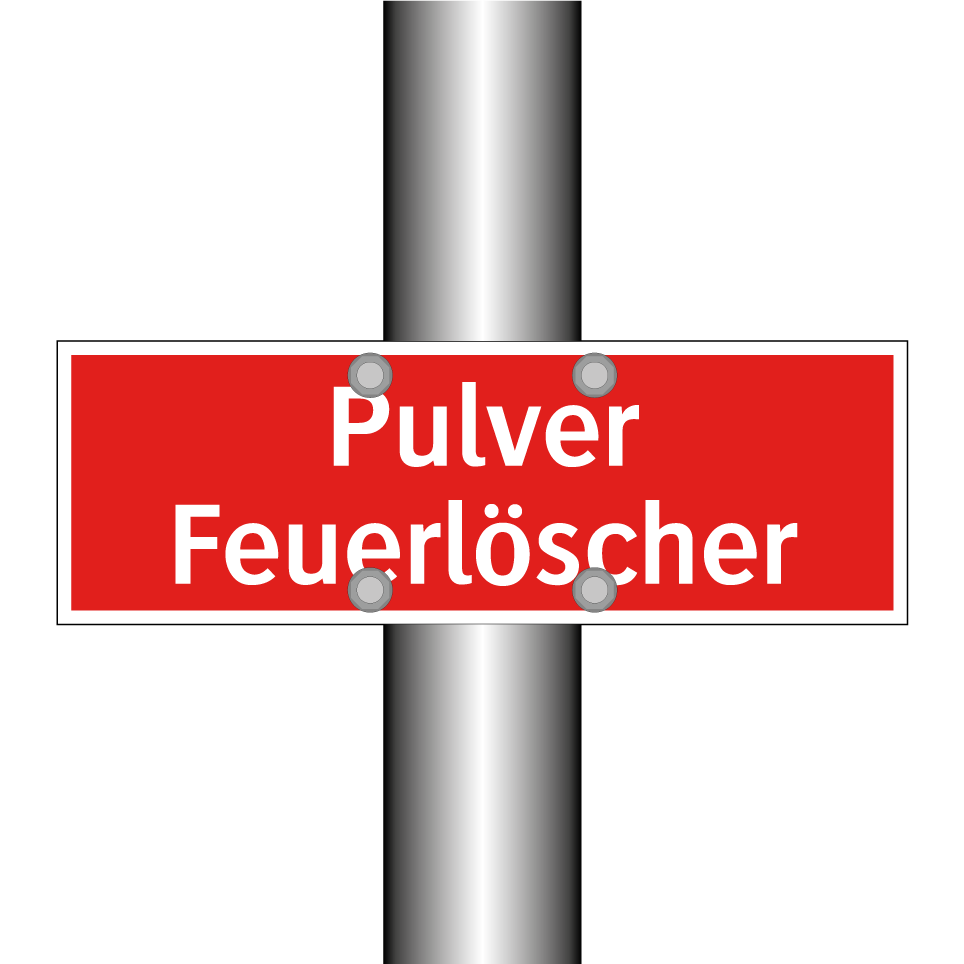Pulver Feuerlöscher