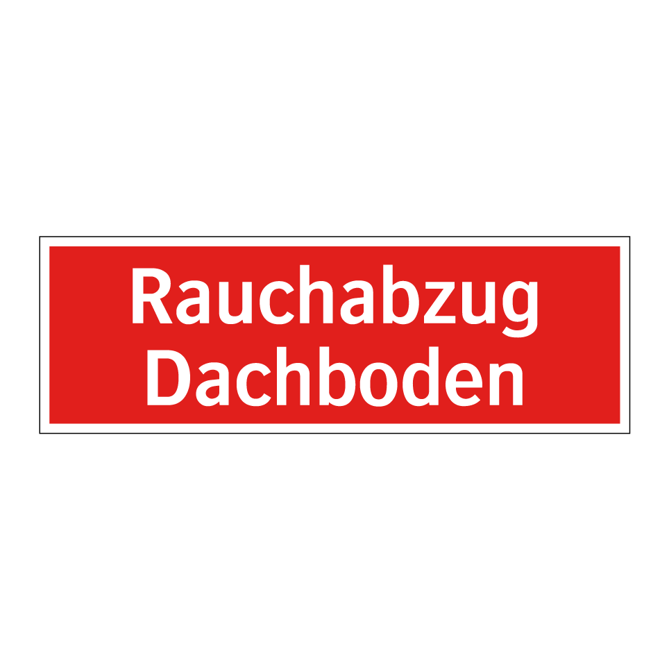 Rauchabzug Dachboden