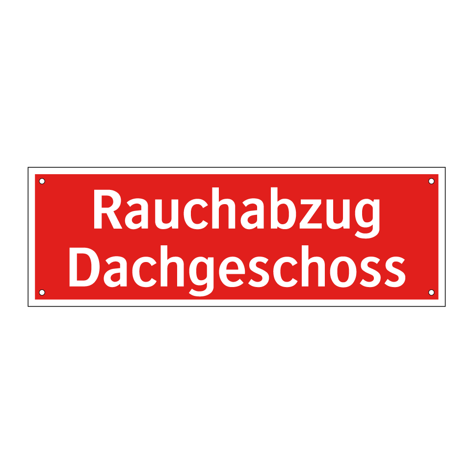 Rauchabzug Dachgeschoss