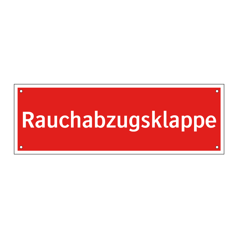 Rauchabzugsklappe