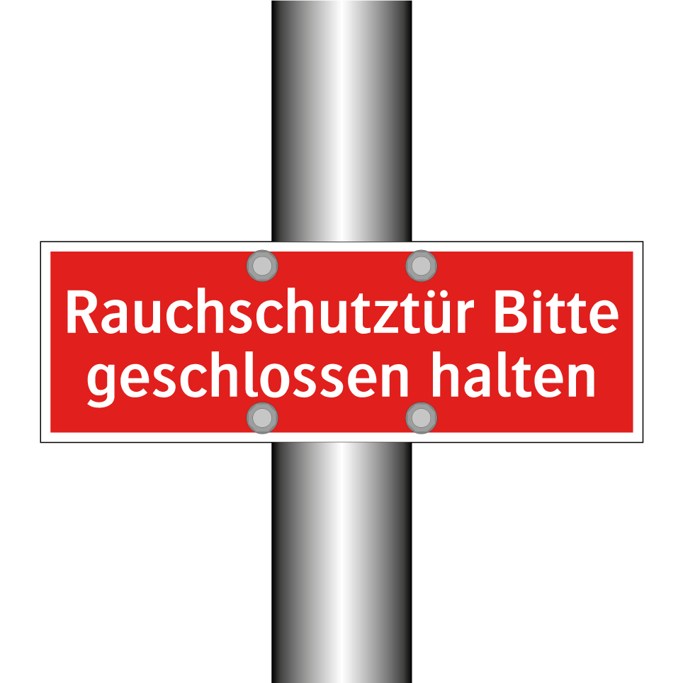 Rauchschutztür Bitte geschlossen halten