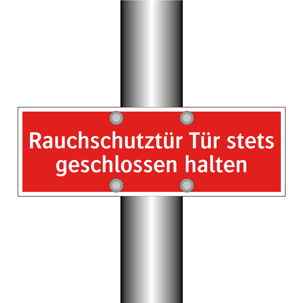 Rauchschutztür Tür stets geschlossen halten