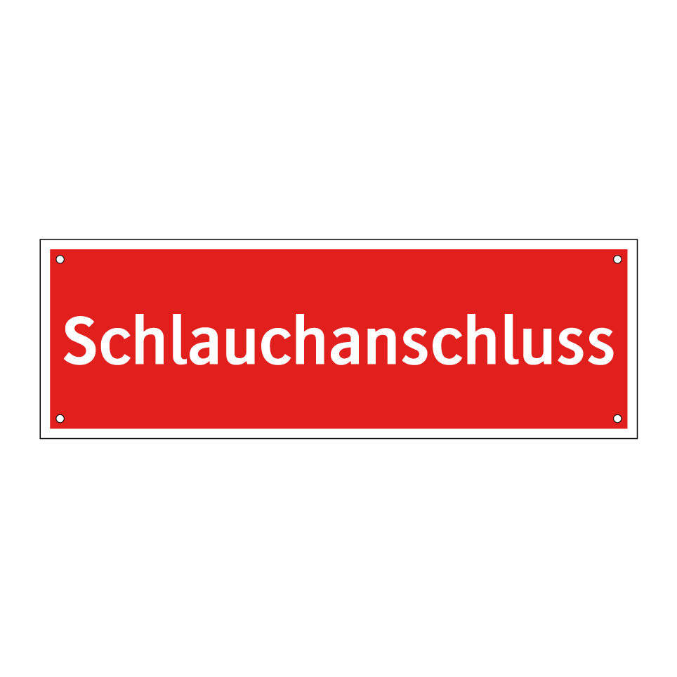 Schlauchanschluss