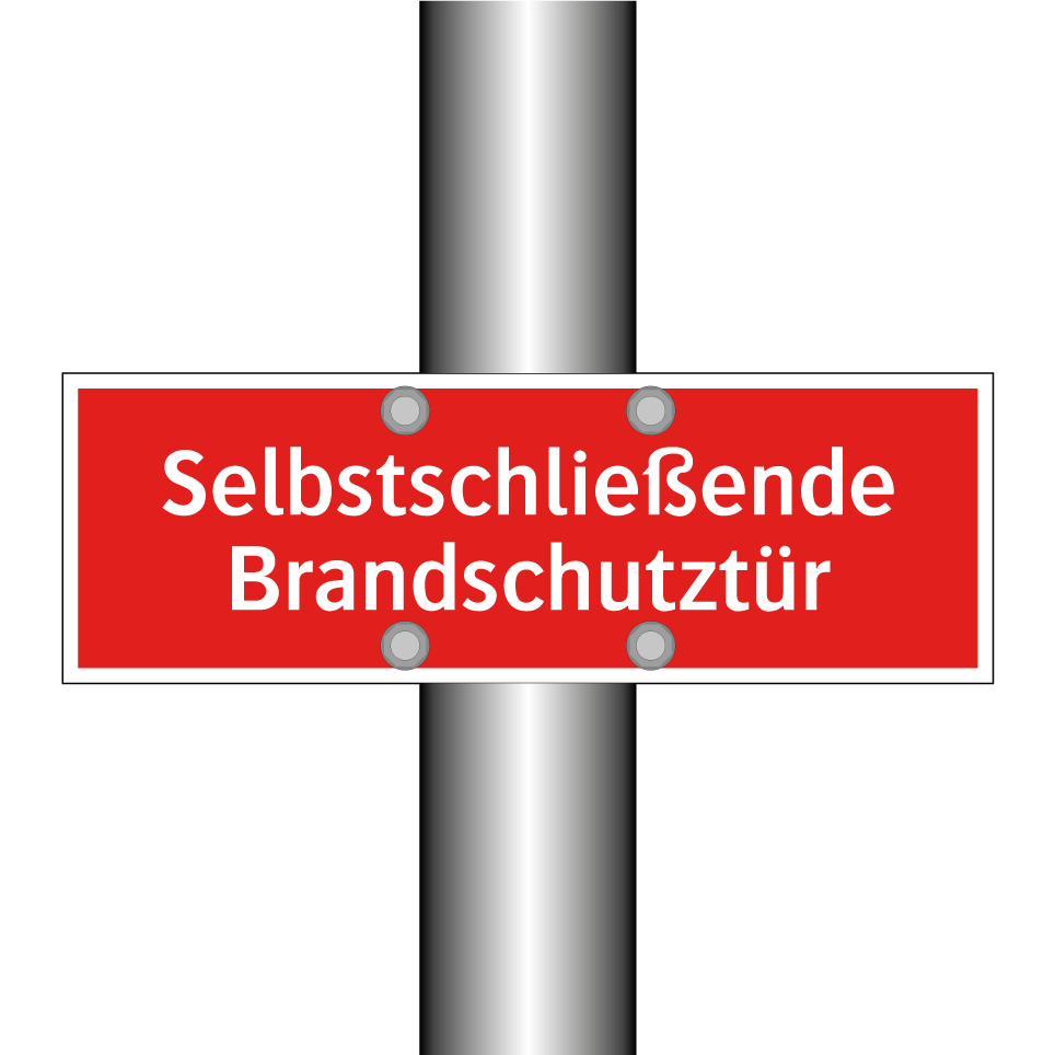 Selbstschließende Brandschutztür