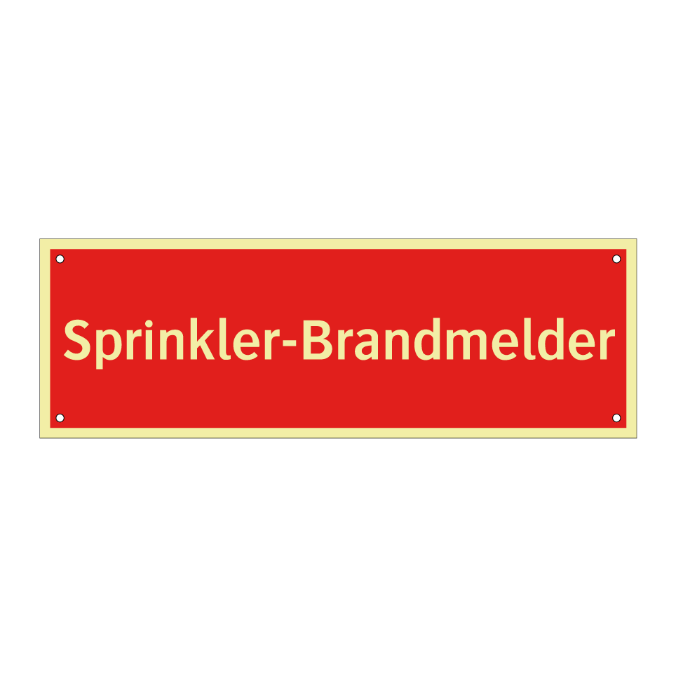 Sprinkler-Brandmelder