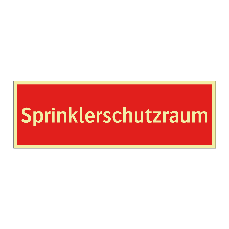 Sprinklerschutzraum