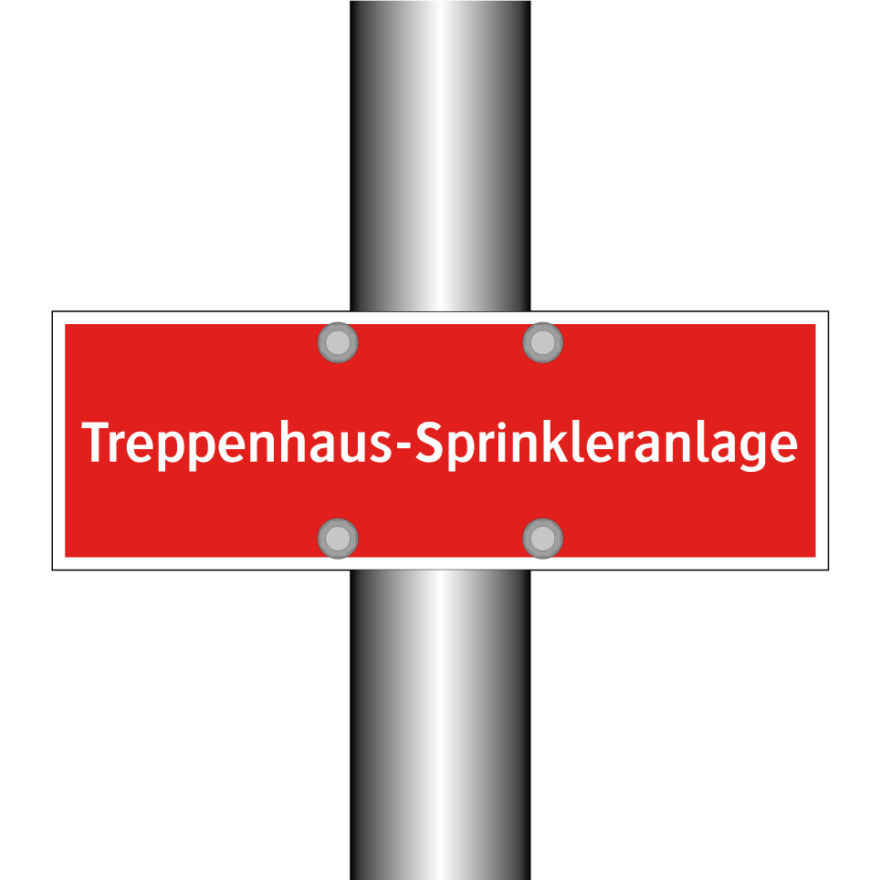 Treppenhaus-Sprinkleranlage