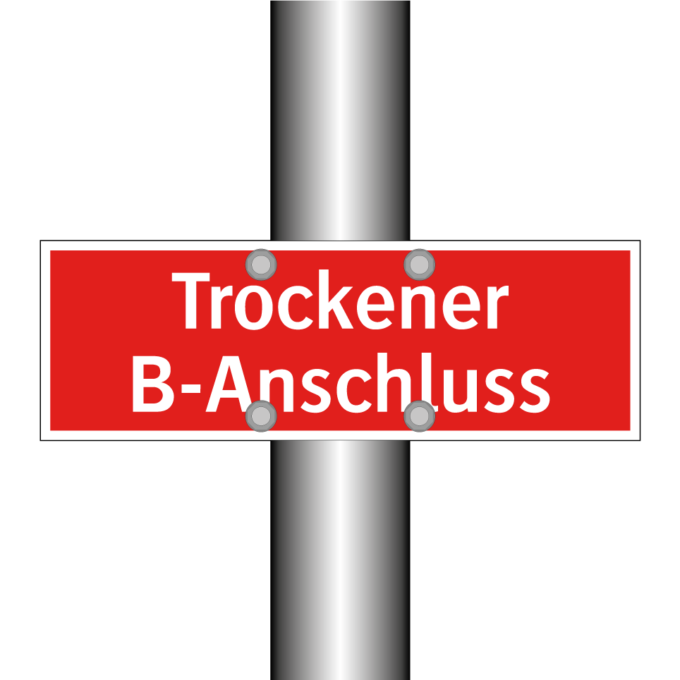 Trockener B-Anschluss
